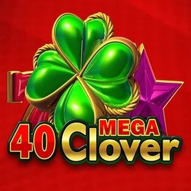 Logo of 40 Mega Clover from Amusnet Interactive at Wildroyal Casino