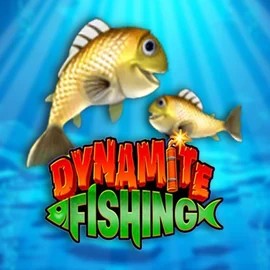 Dynamite Fishing slot logo by Inspired Gaming at Wildroyal CasinoDynamite Fishing