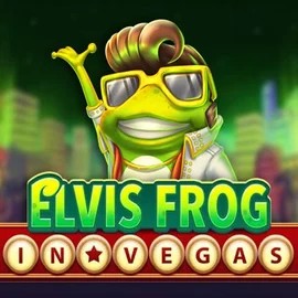 Logo of Elvis Frog In Vegas from BGAMING at Wildroyal Casino
