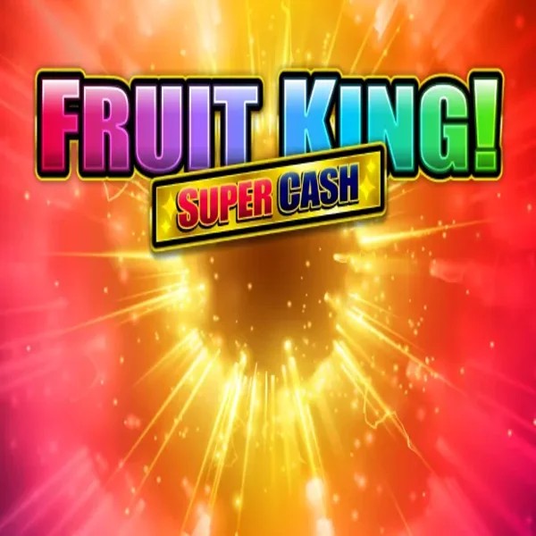 Logo of Fruit King Super Cash from Greentube at Wildroyal Casino
