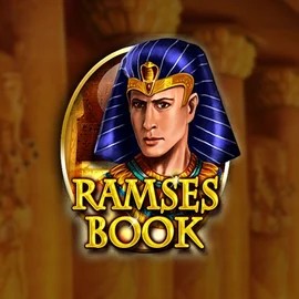 Logo of Ramses Book Deluxe from Gamomat at Wildroyal Casino