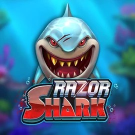 Razor Shark logo by Push Gaming at Wildroyal CasinoRazor Shark
