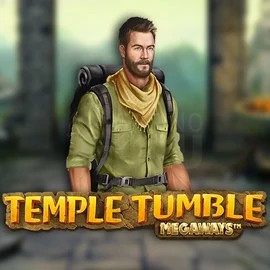 Temple Tumble Megaways slot logo by Relax Gaming at Wildroyal CasinoTemple Tumble Megaways